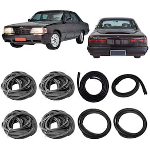 Kit Restauração Borracha Porta Parabrisa Opala 4p 1991 E 92