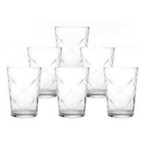 Copo Vidro Nadir Maracatu Conjunto Com 6 De 275Ml
