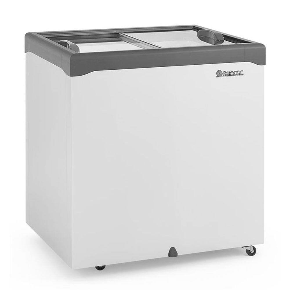 Geladeirafreezer Horizontal Expositor Gelopar Ghde 510 Branco 534l Com ...