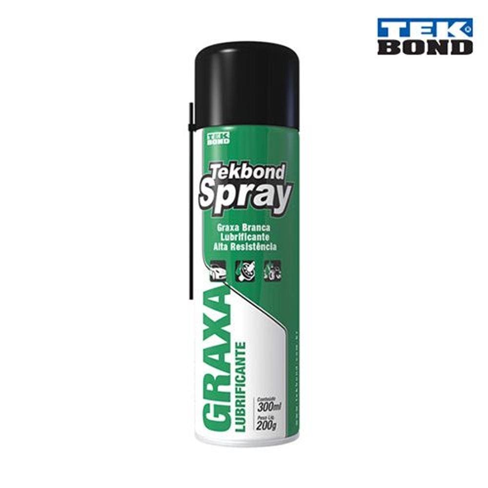 Graxa Lubrificante Branca Tekspray 300ml - Tekbond