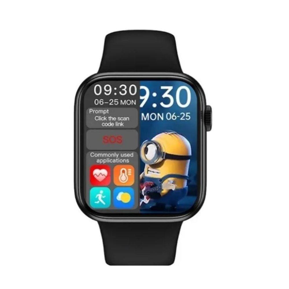 smartwatch hw16 prata