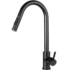 Torneira Para Cozinha Gourmet Misturador Monocomando Iriri Pingoo.casa - Preto