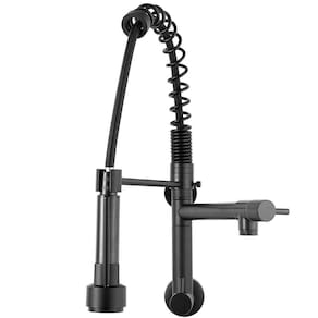 Torneira Para Cozinha Gourmet De Parede Munim Pingoo.casa - Preto