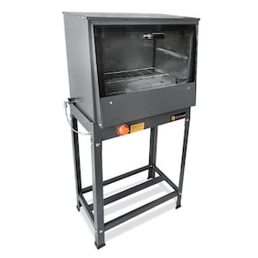 Forno à Gás com Cavalete Baixa Pressão Tampa de Vidro 66L - MetalFour