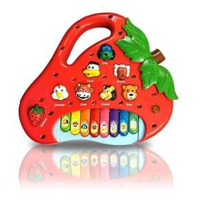 Teclado Infantil Piano Musical Tambor com Musica e Led - Fungame CPO56707