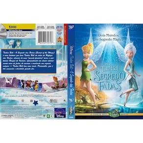 DVD - Tinker Bell o Segredo das Fadas - Disney