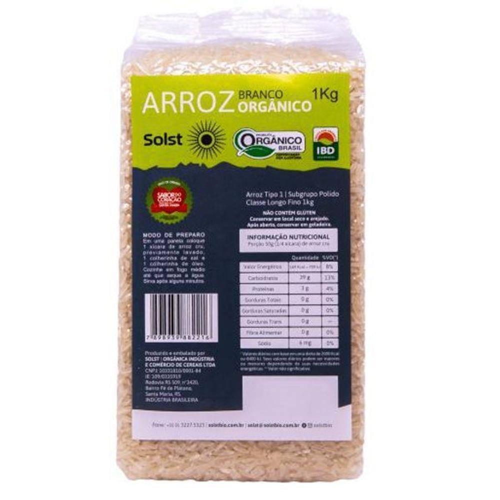 Solst Arroz 1 kg agulhinha | Casas Bahia
