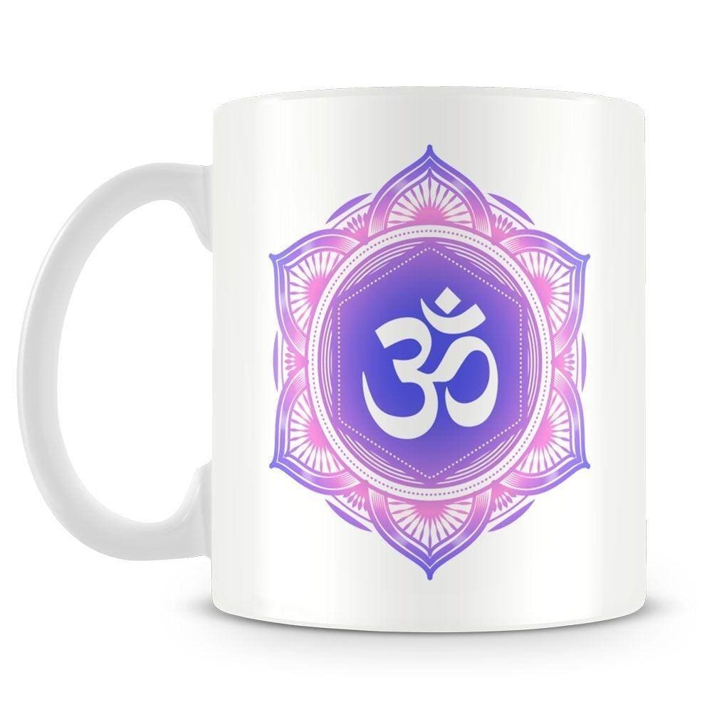 Caneca Personalizada Mandala OM (Lilás)