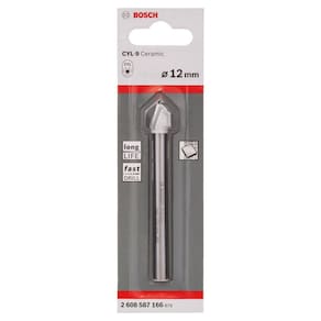 Brocas Bosch CYL-9 Ceramic Encaixe Cilindrico Ø12 x 90 mm com 1 unidade