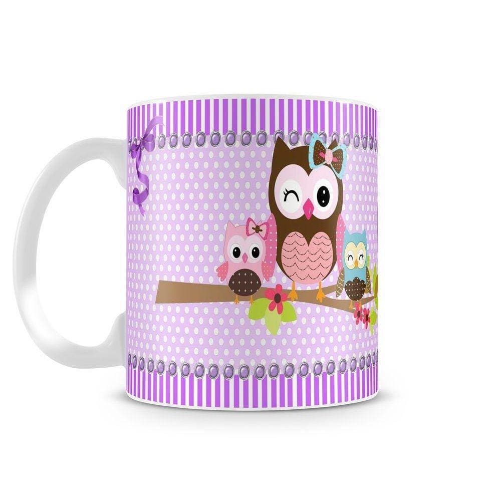 Caneca Personalizada Mamãe Coruja