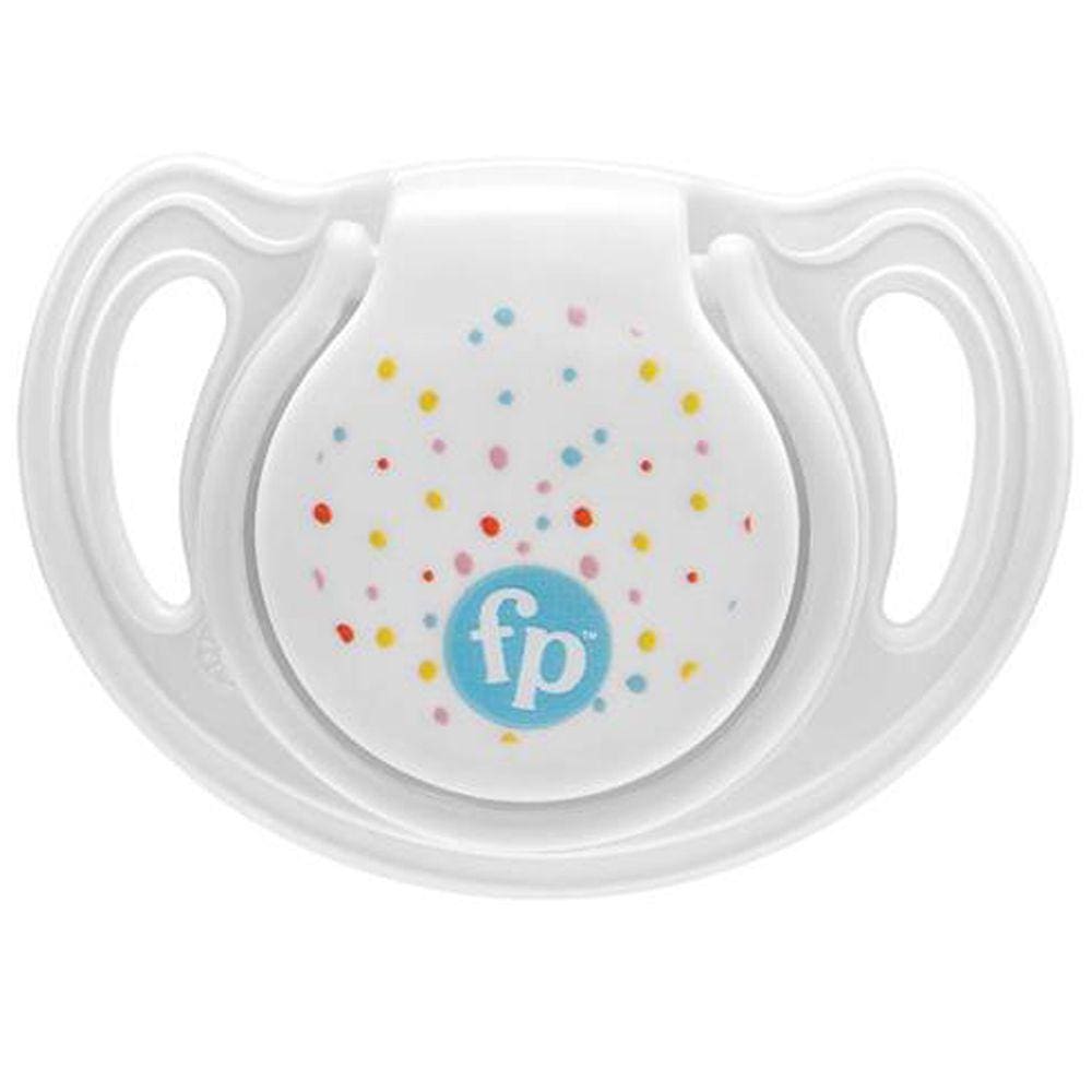 Chupeta Para Bebê Com Estojo Esterilizado 0-6 Meses Tam 1 Soft Fisher Price Azul