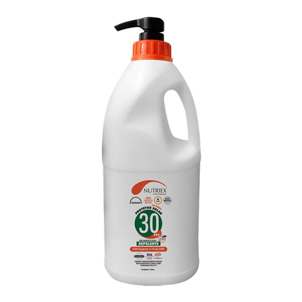 Protetor Solar C/ Repelente 2 litros FPS30 - NUTRIEX