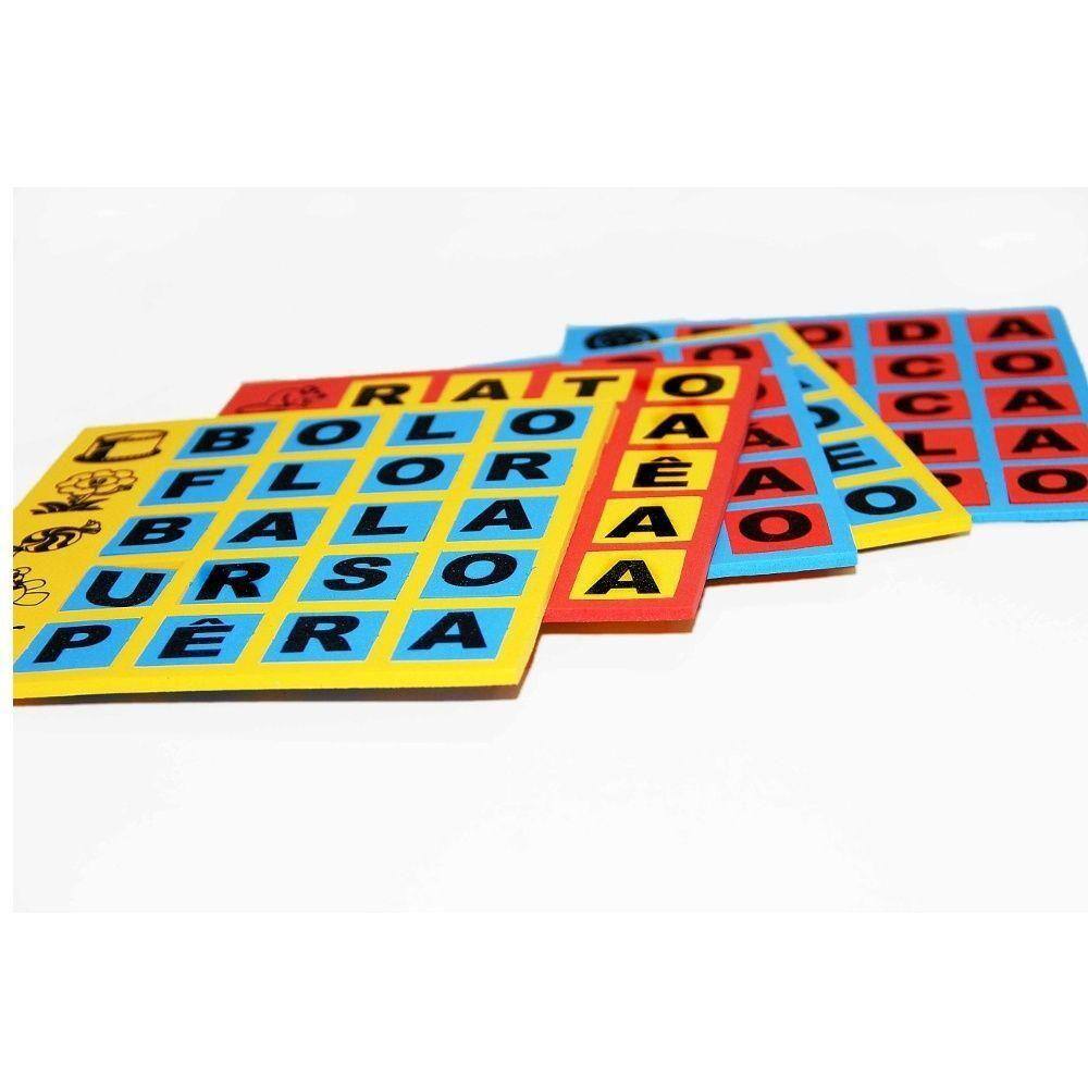 Loto Leitura Eva - 120 Peças - Emb. Plast. - Carlu