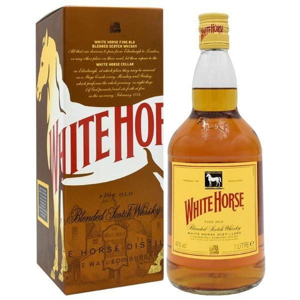 White Horse 1Lt - Cavalo Branco Whisky