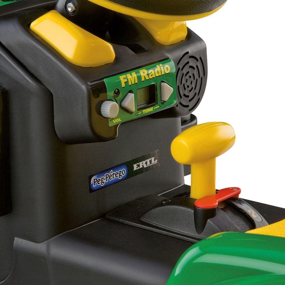 Trator Infantil Elétrico Criança Carrinho Com Carretinha 3 Anos até 40 Kg  John Deere Ground Force 12 V Peg Perego - Baby&Kids