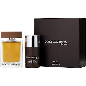 Cx De Presente Masculino The One Dolce & Gabbana Eau De Toilette Spray 100 Ml + Desodorante Em Barra 75 Grs (Travel Offer)