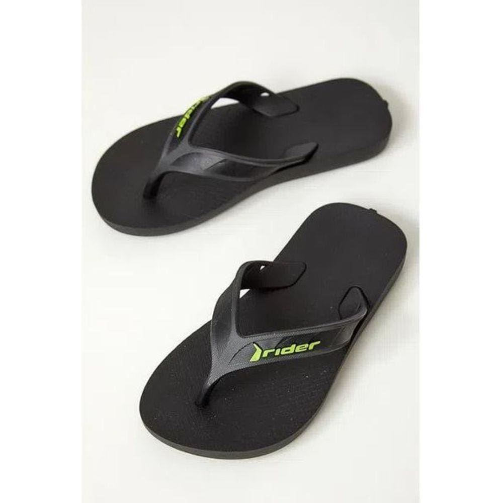 Chinelo Casual Infantil Masculino Dedo Borracha Rider 11579