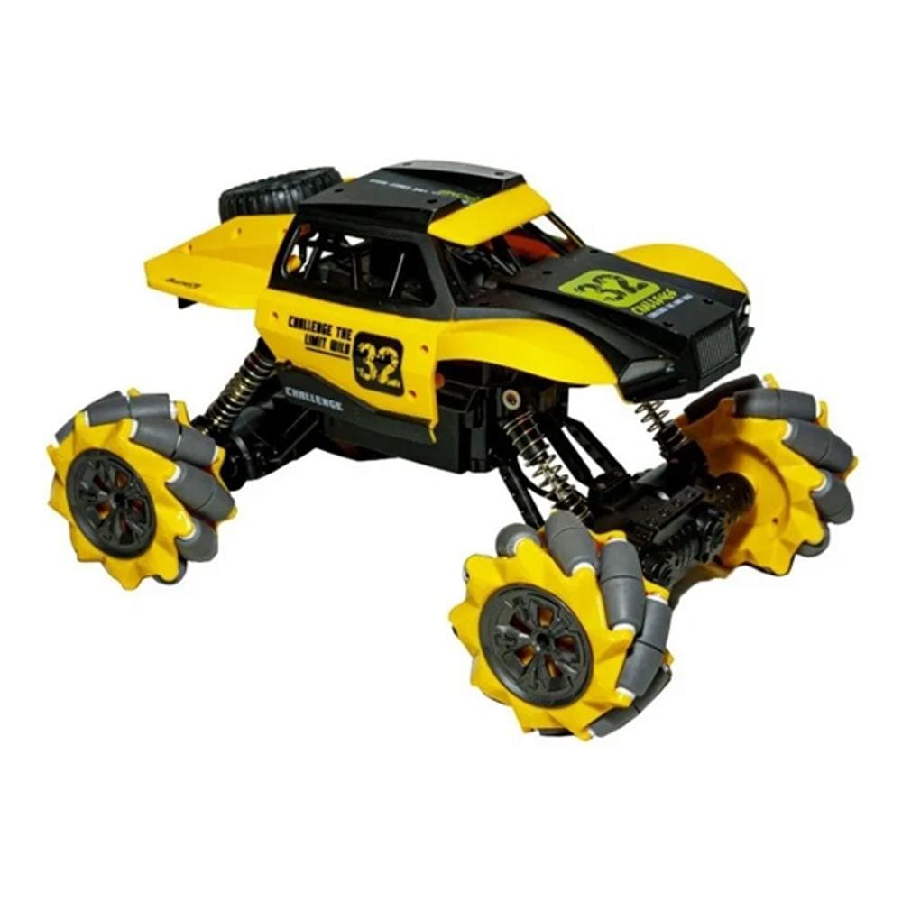 Carrinho controle remoto 4x4 monster truck rock crawler 118