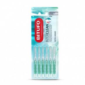 Escova Interdental Bitufo Interclean Cilindrica 4mm 6un