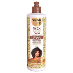 Ativador De Cachos Sos Cachos Coco Tratamento Profundo Salon Line 500Ml