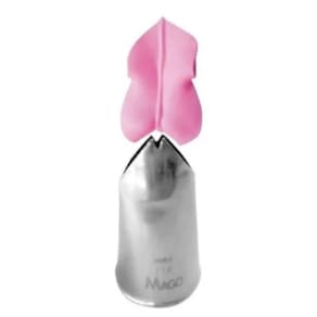 Bico Confeitar Grande Mago Aço Inox 114 Folha