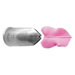 Bico Confeitar Grande Mago Aço Inox 115 Folha