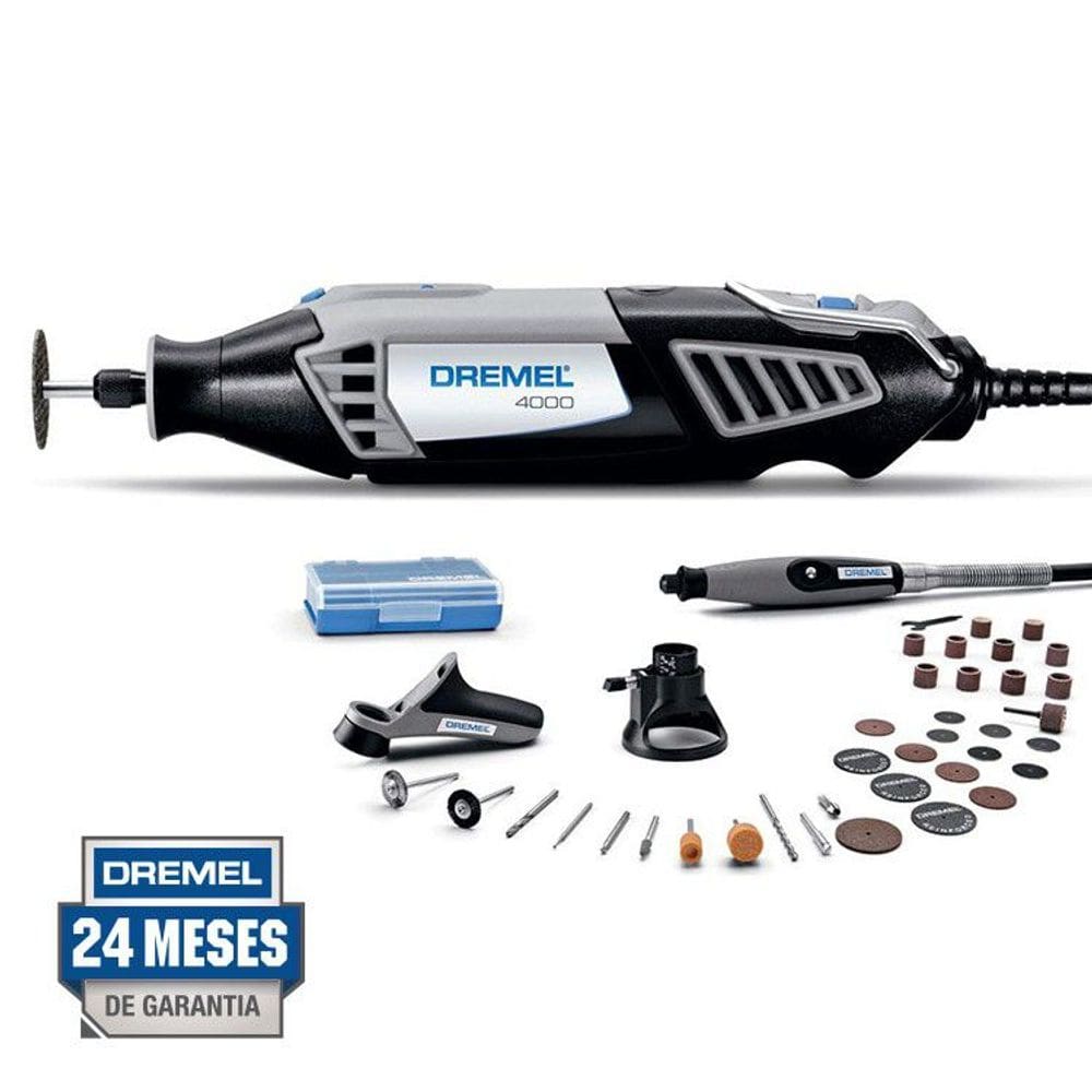 Dremel 3000 Micro retífica com Eixo Flexível e 82 Acessórios 110V