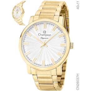 Relógio Champion Elegance CN26037H Quartz Dourado