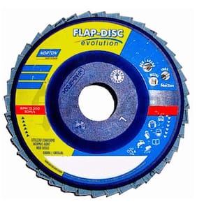 Disco De Lixa Flap Disc Reto 4.1/2" R822 - Norton