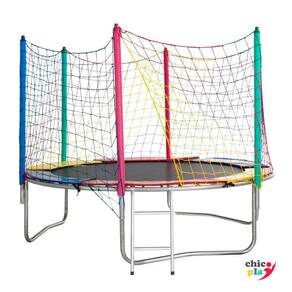 Cama Elástica 2,50m ChicoPlay Lona Preta sem Emenda