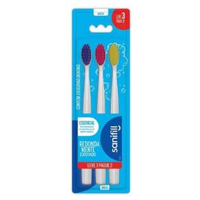 Escova de Dente Sanifill Essencial Leve 3 pague 2