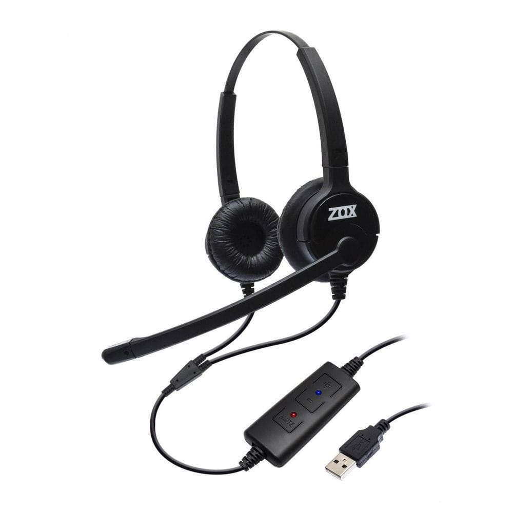 Headset Usb Biauricular Dh-80D - Zox