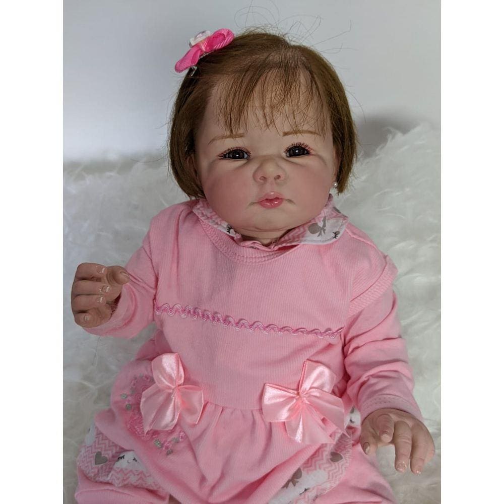 Boneca Bebe Reborn Menino Silicone Pode Dar Banho Barato