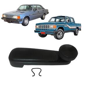 Manivela Vidro Opala Monza Caravan A20 C20 D20 D40 Preta