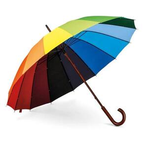 Guarda Chuva Arco Iris 16 Vareta Automático