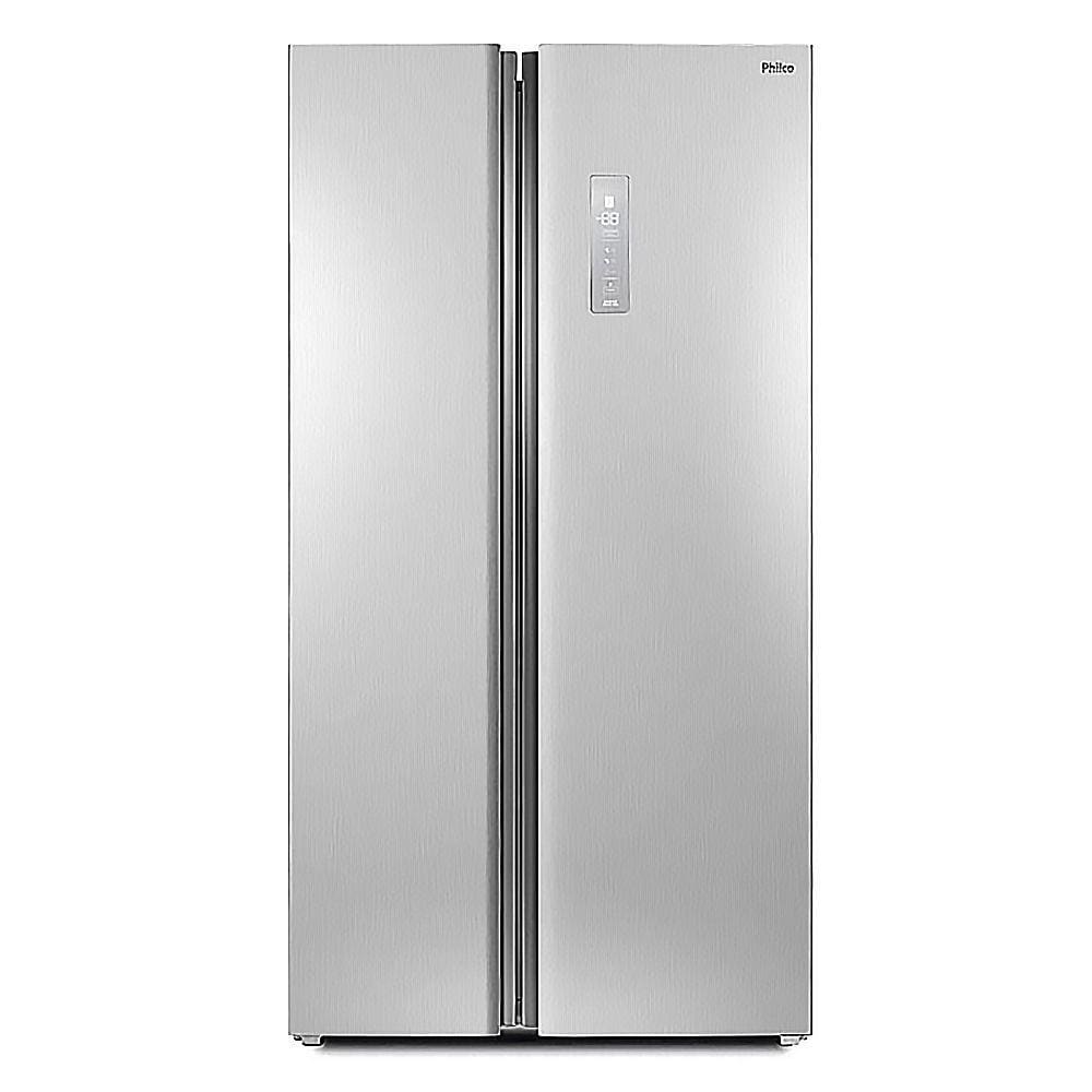 Geladeira Philco Inverter 489l Side By Side Inox Frost Free Prf504i geladeira-philco-inverter-489l-side-by-side-inox-frost-free-prf504i