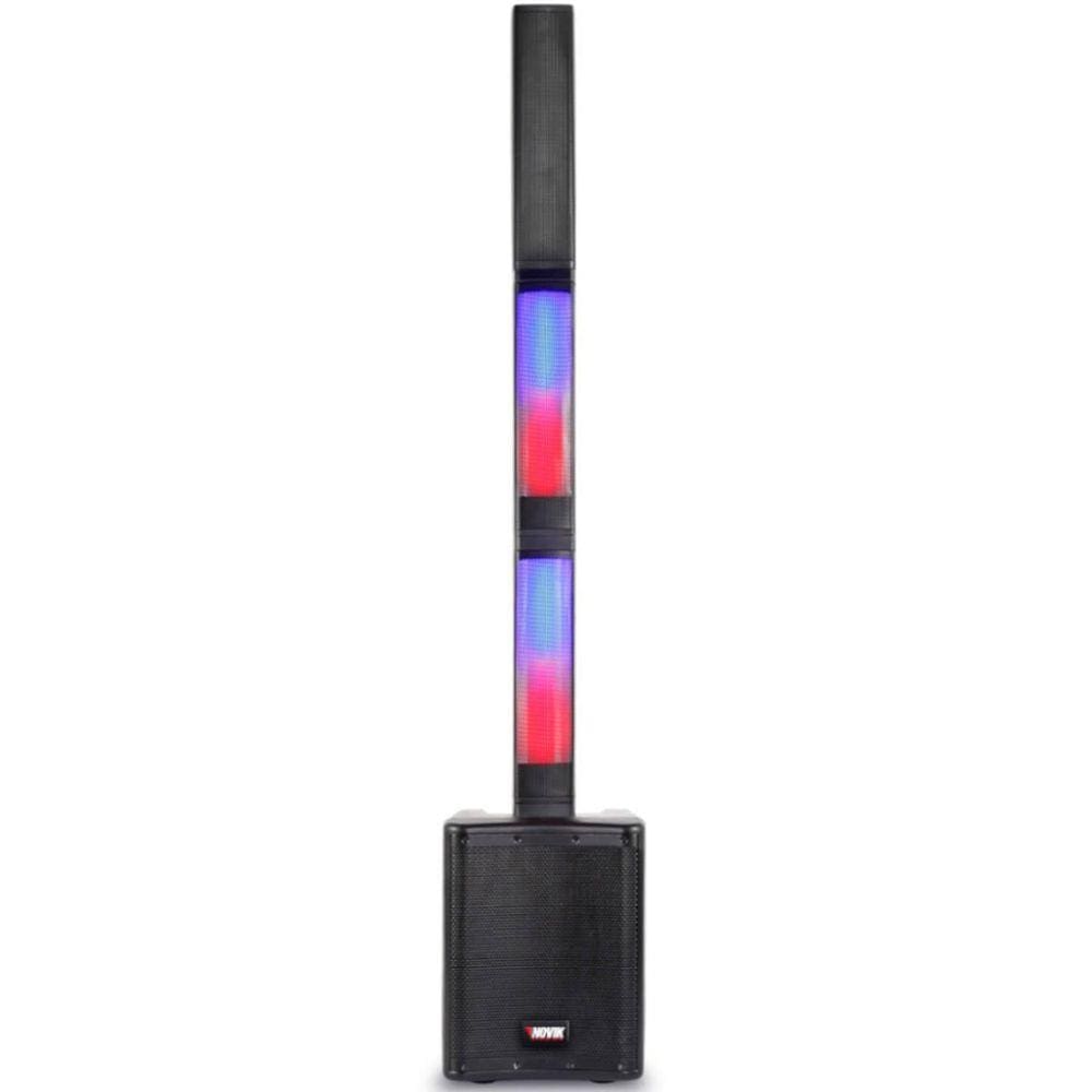 Caixa Bluetooth 4 Auto-Falantes Iluminação Rgb 8 400W Stage8