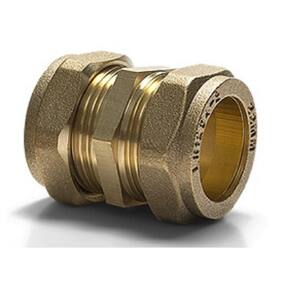 Luva de União de Placas em Latão de 22 mm Aquecedor Solar