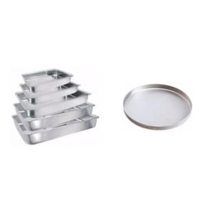 Conjunto Assadeira Retangular 5 Pçs + 1 Forma Pizza 35cm