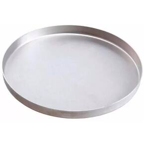 Forma de Pizza 40cm em Aluminio - kit com 5 peças