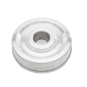 Forma Torta Suiça Ballerine Rebaixada 26x6cm / Modelo Pudim Bolo Caseiro com Furo Rebaixa em Aluminio