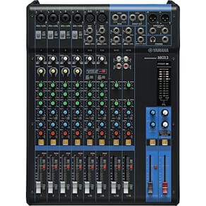 Mesa de Som Analógica 12 Canais MG12 Preta YAMAHA