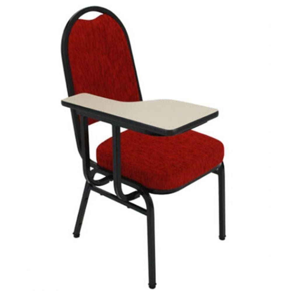 Cadeiras Universitária Pranch Para Auditórios Hotel Vermelho