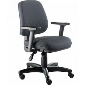 Cadeira Executiva com Base Giratória Linha New Confort Preto