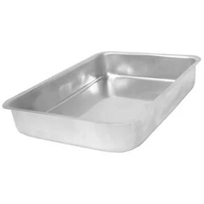 Assadeira Alta 44x29cm Grande (Bolo / Lasanha) Alumínio Nº5