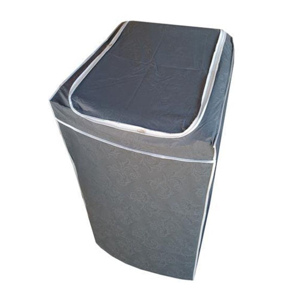 Capa De Maquina De Lavar 11Kg Cinza