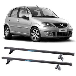 Rack Teto Resistent Sport Citroen C3 2002 até 12 CALHA LW133