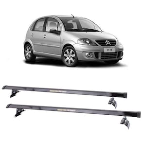 Rack Teto Resistent Sport Citroen C3 2002 até 12 CALHA LW033