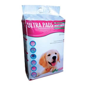 Tapete Higiênico Petlike Ultra Pads 60x60cm C/30 Unidades