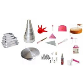 Kit Confeiteiro Débora (Formas + Bailarina + Assadeiras + Acessórios Para Confeitaria)